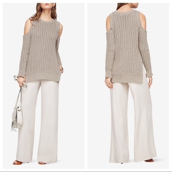 Bcbg cold shoulder sweater - Picture 2 of 5